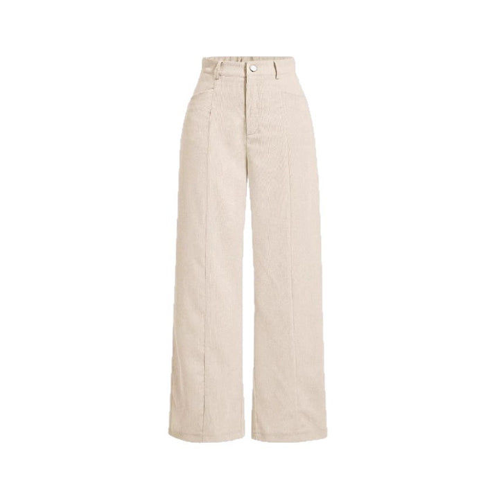 Dame brede High-Waist-bukser Skovae