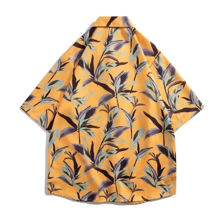 Herrer Tropical Print Fritids Kort sæt Stilla