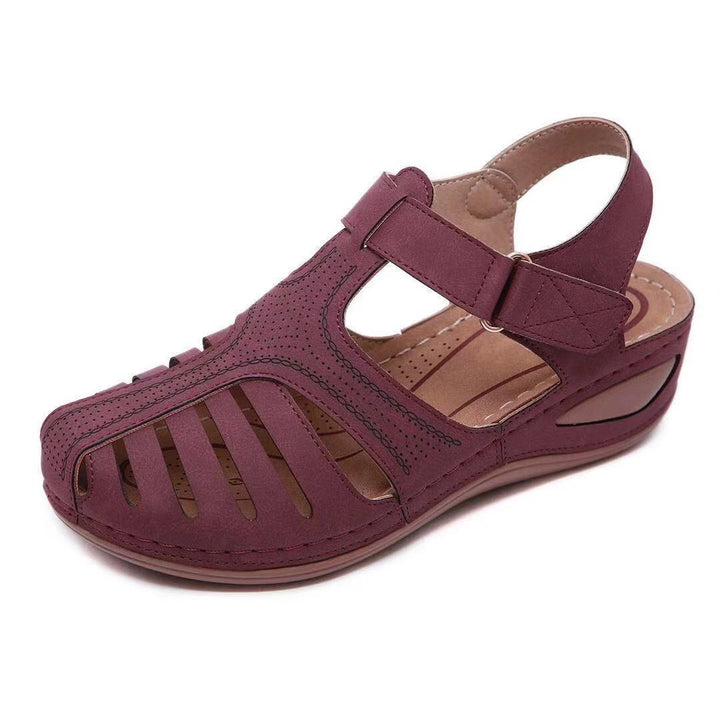 Dame Komfortable Sandaler med modiske snitdetaljer og åndbart design Stilla