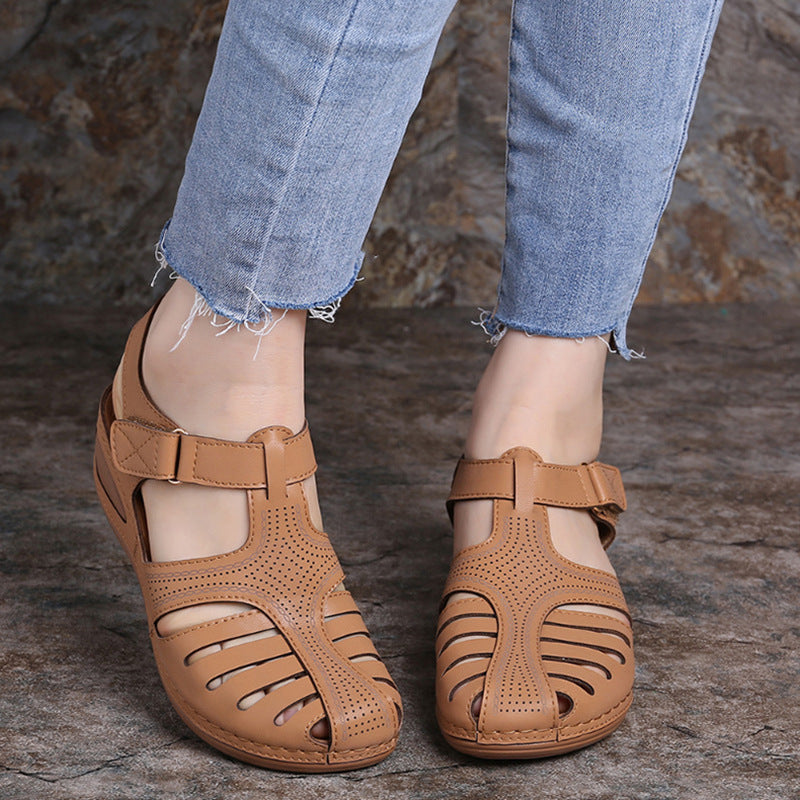 Dame Slingback-sandaler med ergonomisk fodbed og åndbart overmateriale Stilla