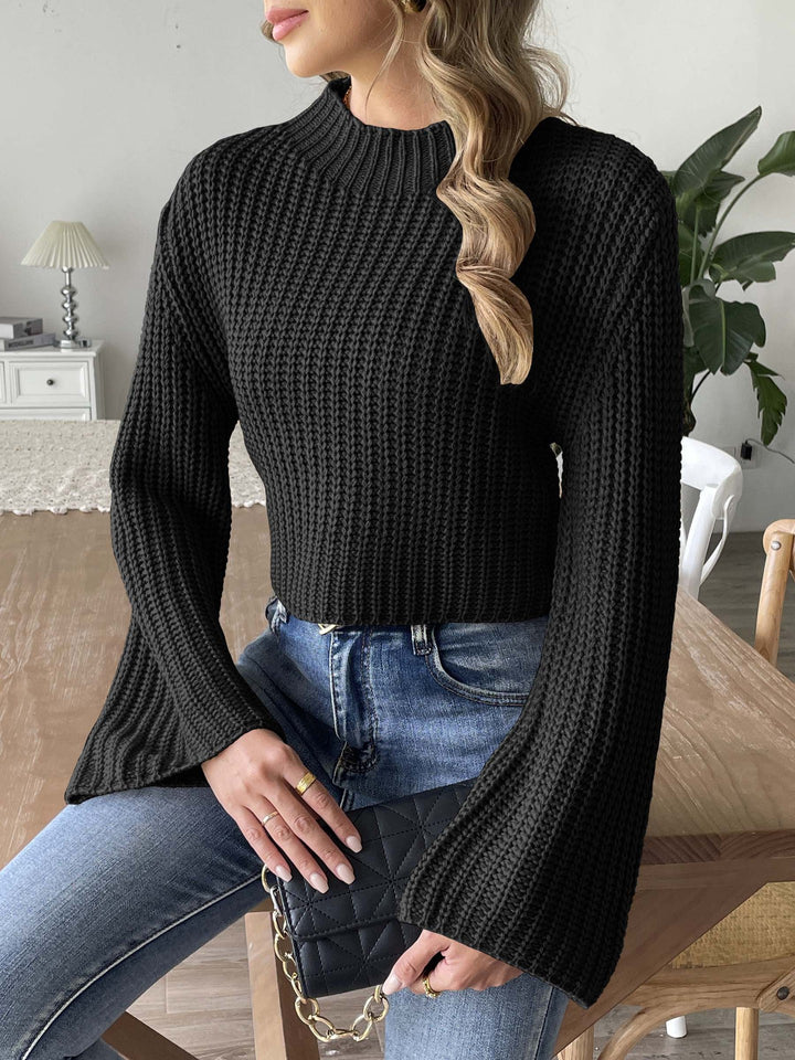 Dame Grovstrik Pullover Stilla