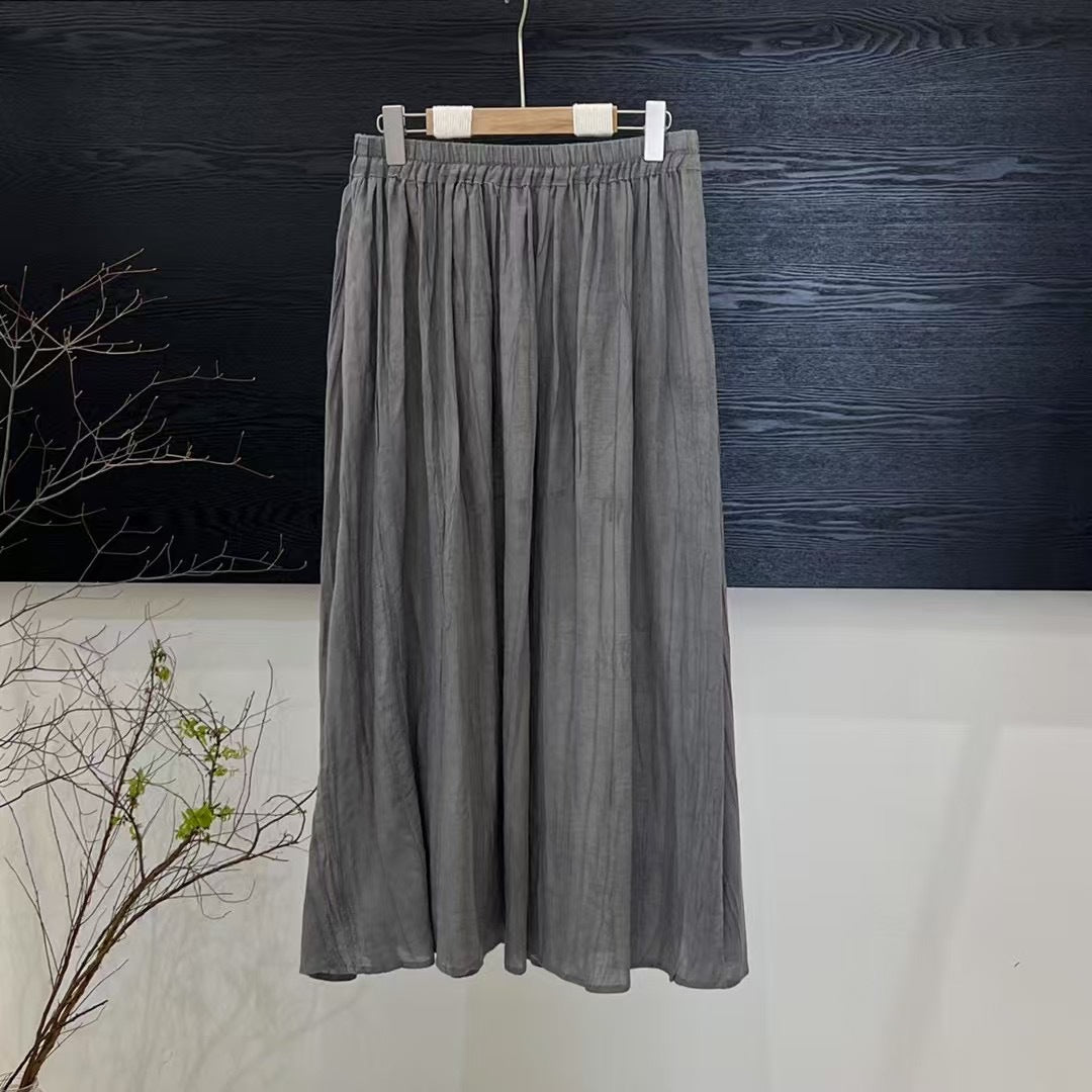 Femme Flowing A-Line Maxi Nederdel Stilla