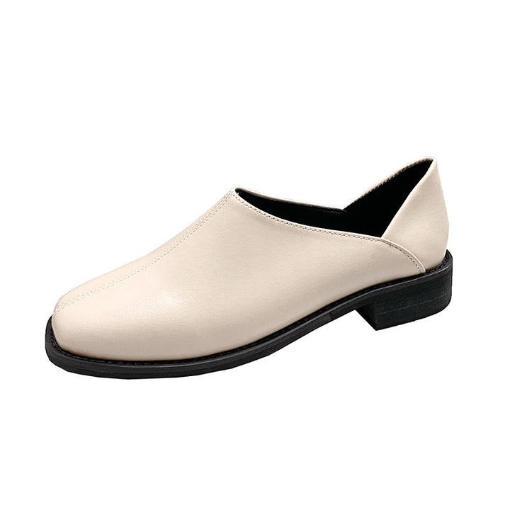 Dame stilfulde Slip-On Læder Pantoletten Stilla