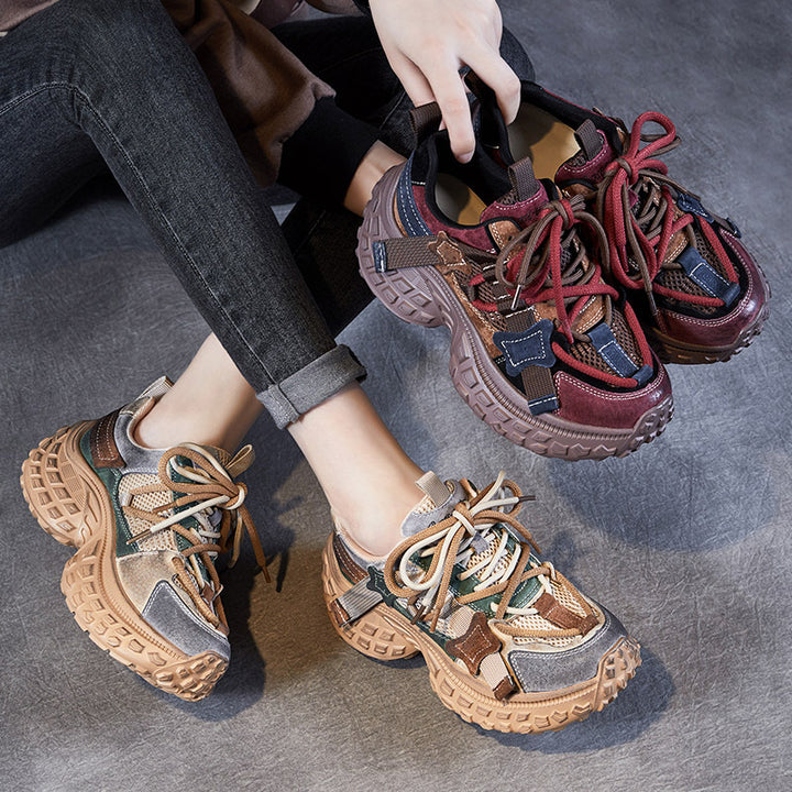 Herrer Outdoor Sport Sneakers med robust traction sål Stilla