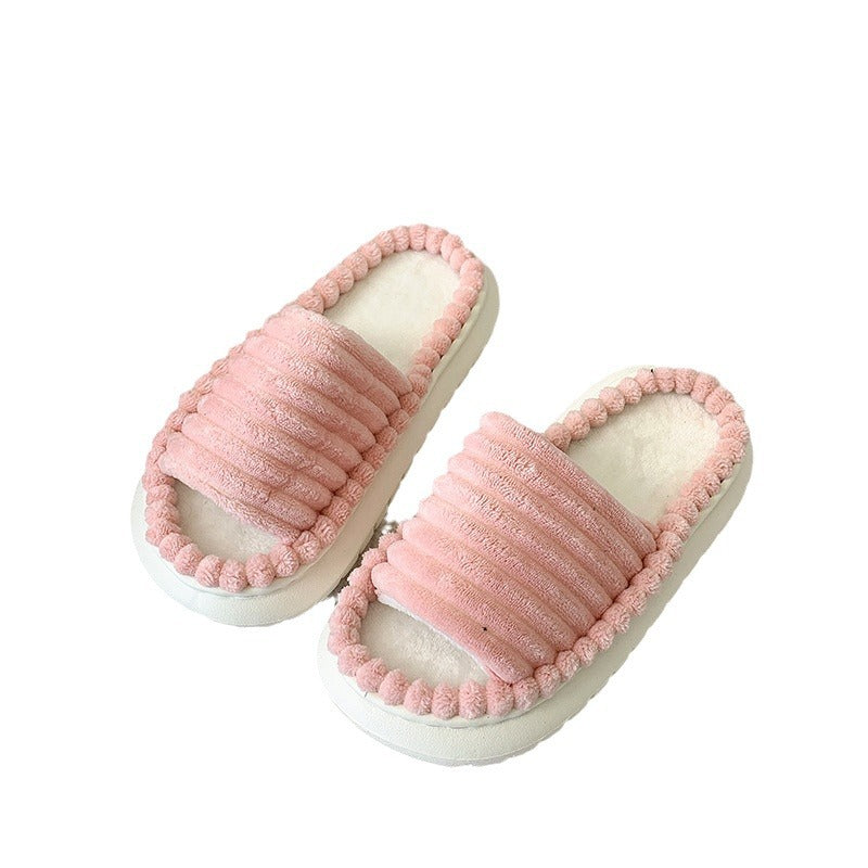 Dame slippers med blødt og polstret overmateriale Stilla