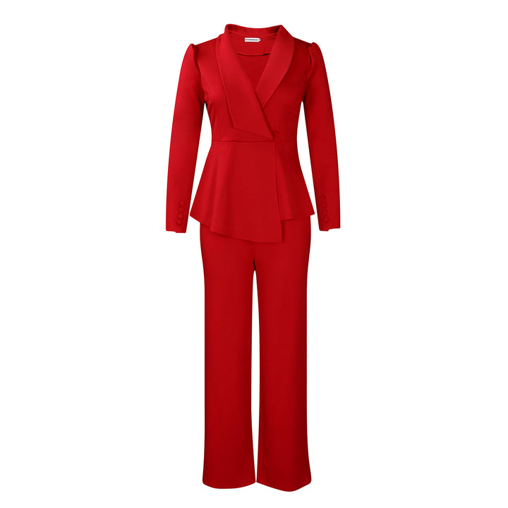Damer Elegant Blazer-Bukser-Sæt Stilla