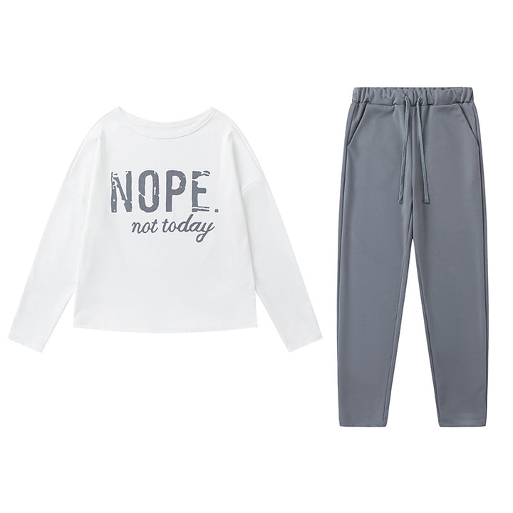Femme Grafik Loungewear Sæt Stilla