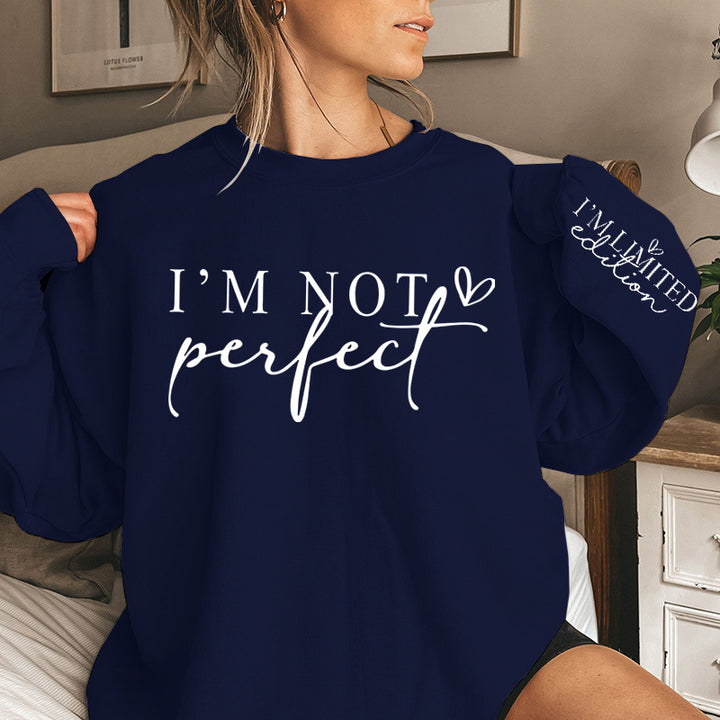 Kvinders oversized sweater med print og limited edition Stilla