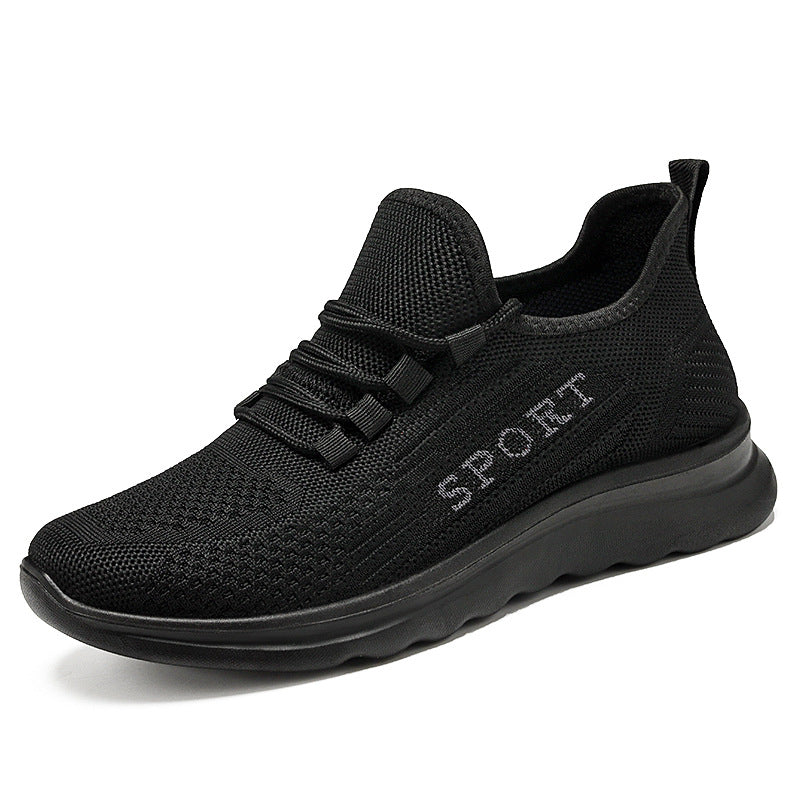 Femme Let Slip-On Sport Sneakers med fleksibelt Strikovermateriale Stilla