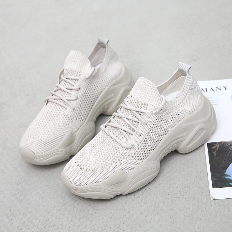Dame åndbare Sneakers med elegant netstruktur og blød sål Stilla