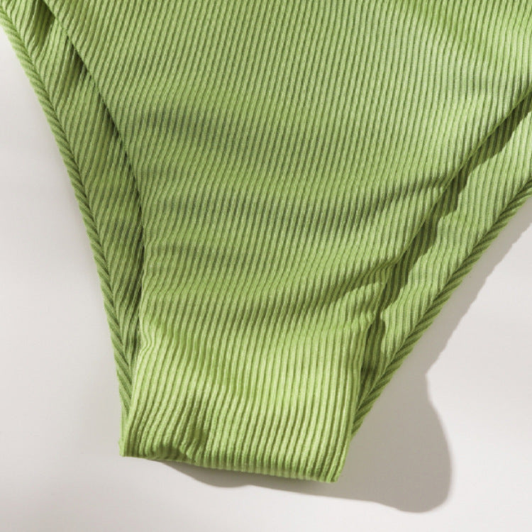 Dame bikini-sæt med justerbart snøre-design og højtaljeret underdel Stilla