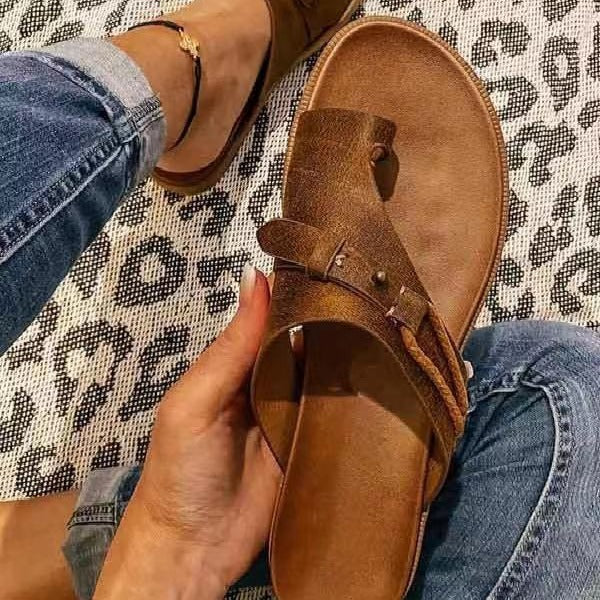 Dame Komfortable Sandaler med justerbart remdesign og ergonomisk fodseng Stilla