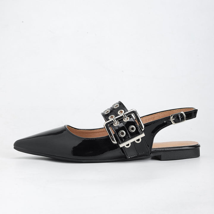 Dame Slingback Pumps med moderne spænde lukning Stilla