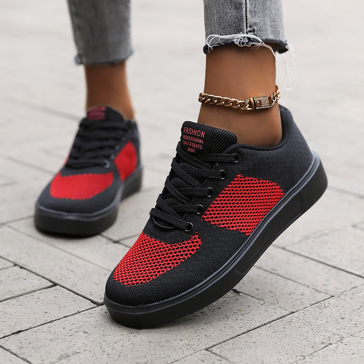 Unisex nan let urban strik friluftssneakers med åndbart overtøj og fleksibel let sål Skovae