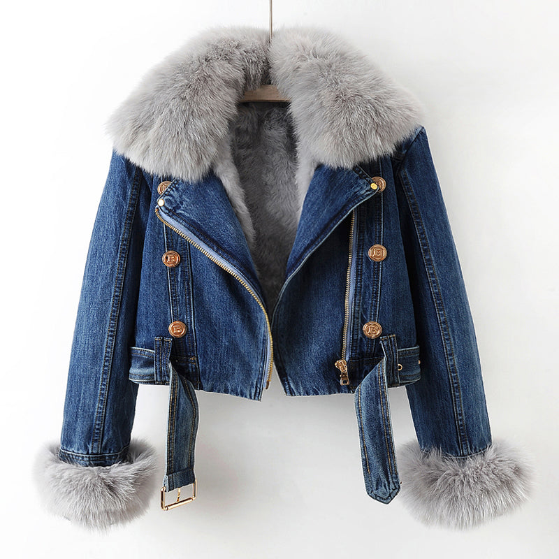 Stilla | Klassisk Denim-Jakke til Dame