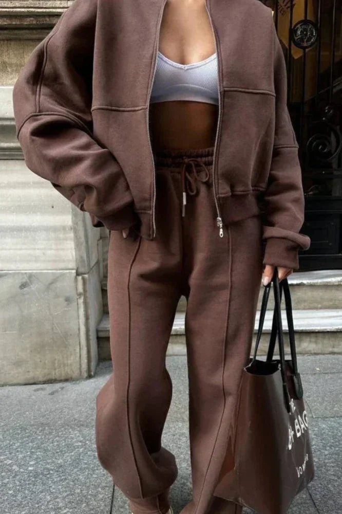 Stilla | Comfort Sæt Med Afslappet Og Bukser Til Et Elegant Og Hyggeligt Look