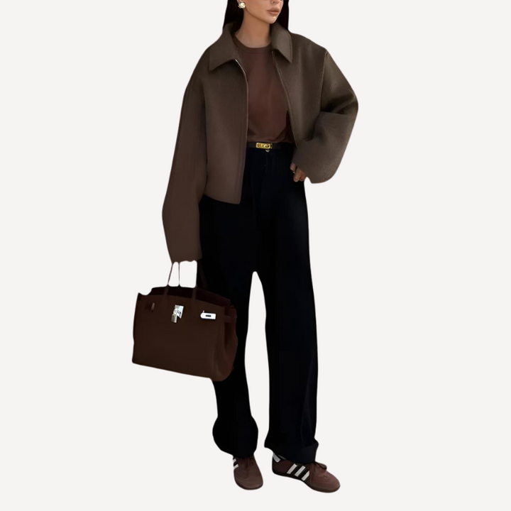 Stilla | Dame Oversize-frakke Med Afslappet Snit