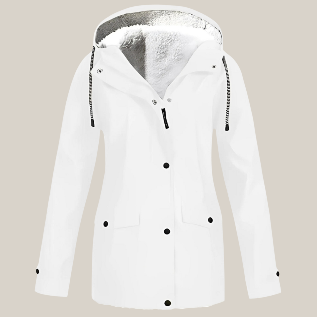 Stilla | Polstret outdoor-regnfrakke
