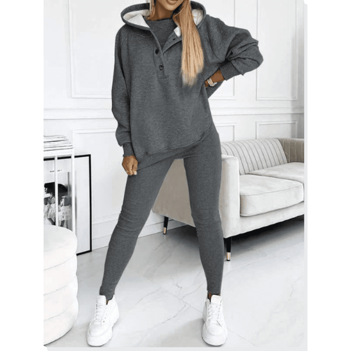 Stilla | 3-delt Outfit-sæt Lækkert Moderne Stil Ideelt til Vinteren