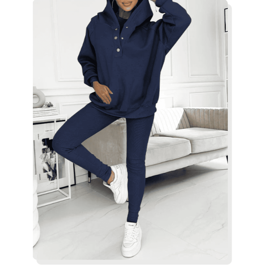 Stilla | 3-delt Outfit-sæt Lækkert Moderne Stil Ideelt til Vinteren