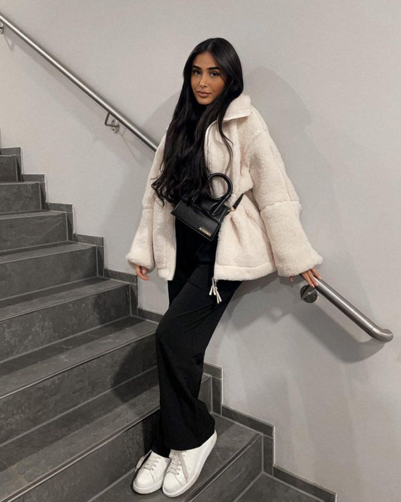 Stilla | Sød og Elegant Teddy Cardigan Til Damer