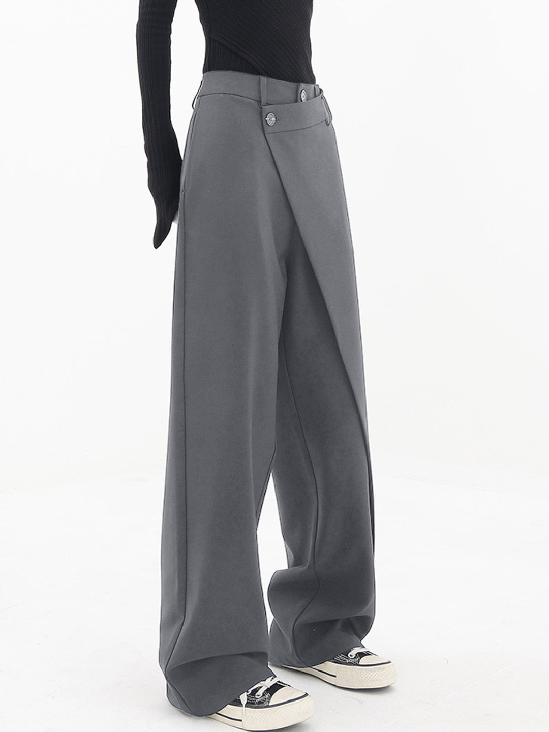 Stilla | Asymmetrisk Bred Bukser