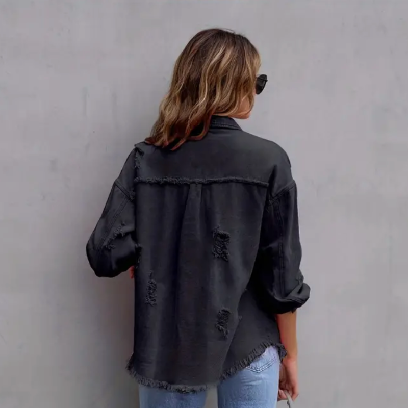 Stilla | Denim-Jeansjakke til en afslappet stil