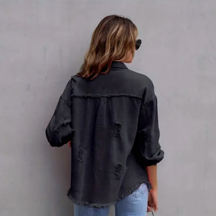 Stilla | Denim-Jeansjakke til en afslappet stil