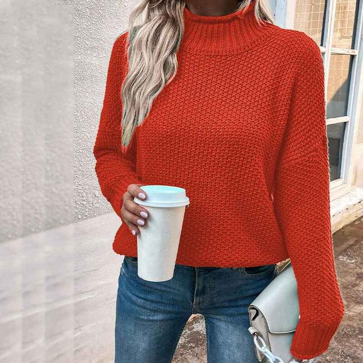Stilla | Lækkert skåret sweater med trendfaktor