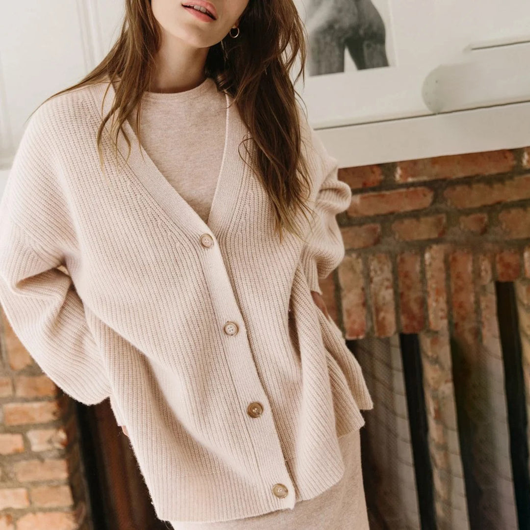 Stilla | Oversize-cardigan i kasjmir