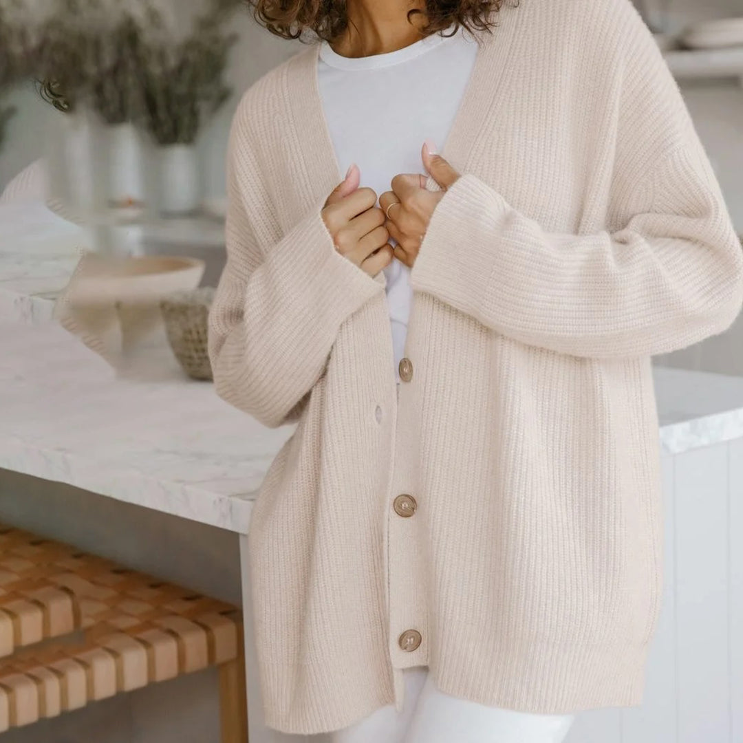 Stilla | Oversize-cardigan i kasjmir