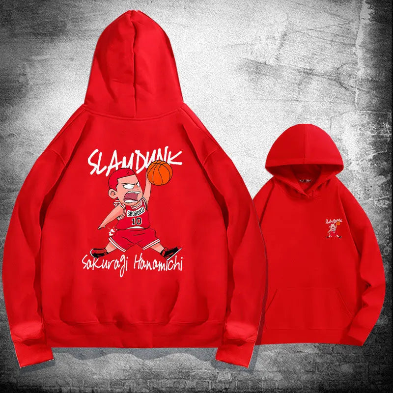 Stilla | Herre Hoodie med Anime-Design