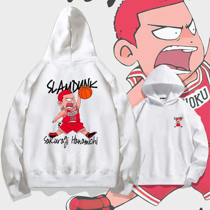 Stilla | Herre Hoodie med Anime-Design
