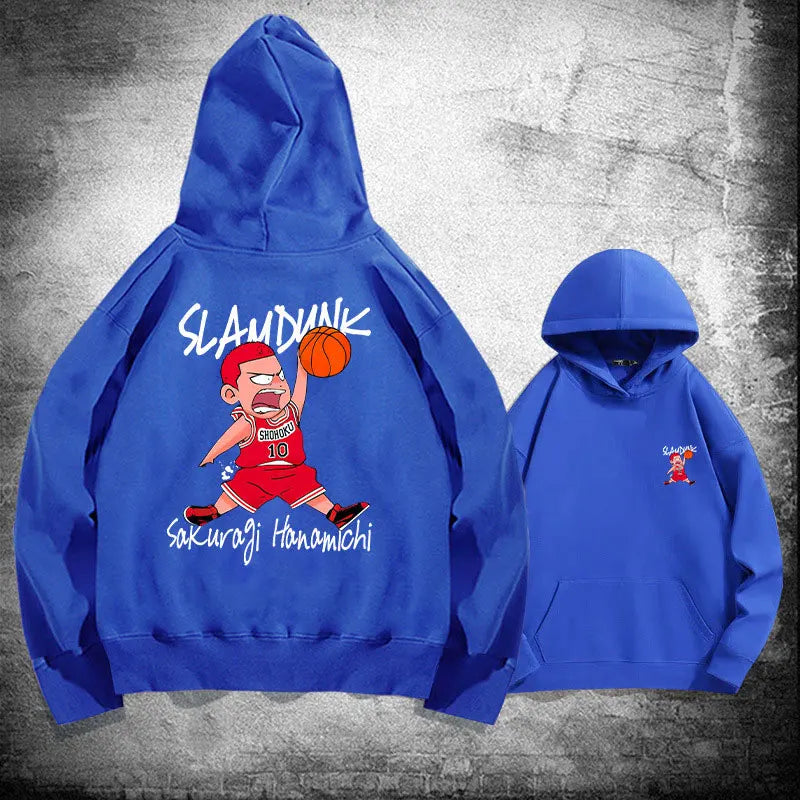 Stilla | Herre Hoodie med Anime-Design