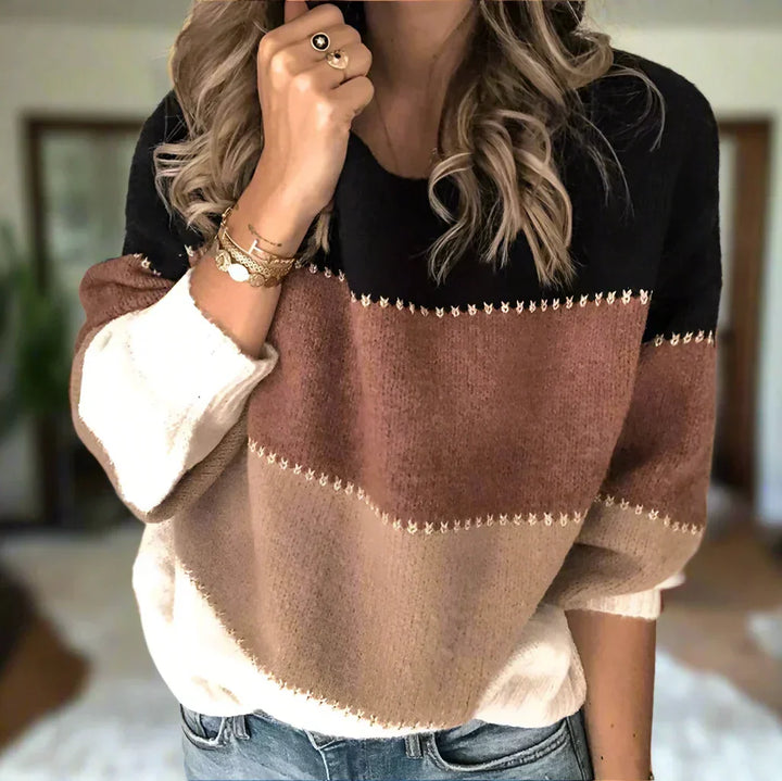 Stilla | Blød Stribet Pullover