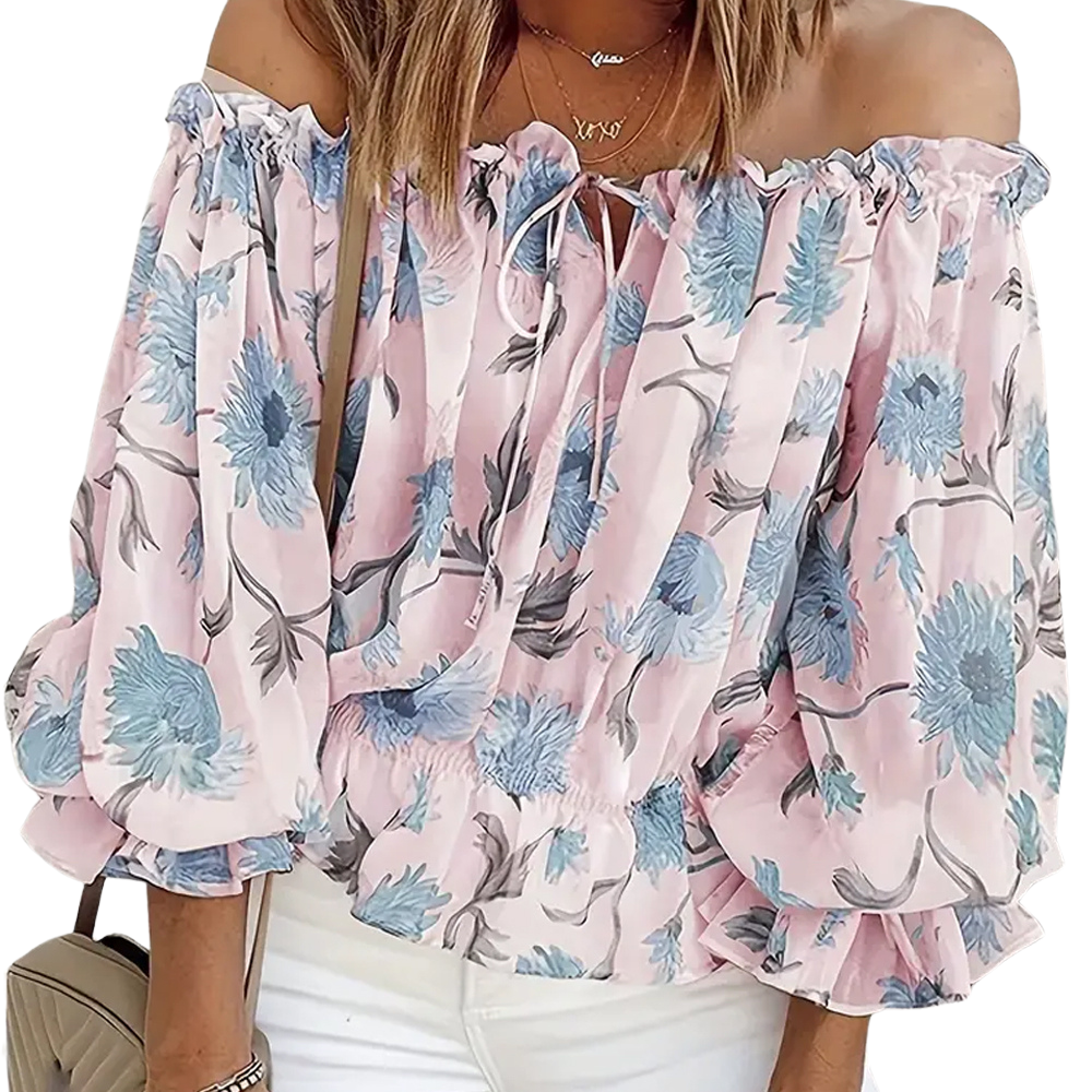 Stilla | Blomstret Bluse Til Damer