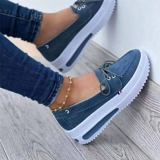 Stilla | Polstret Plateau-sneaker