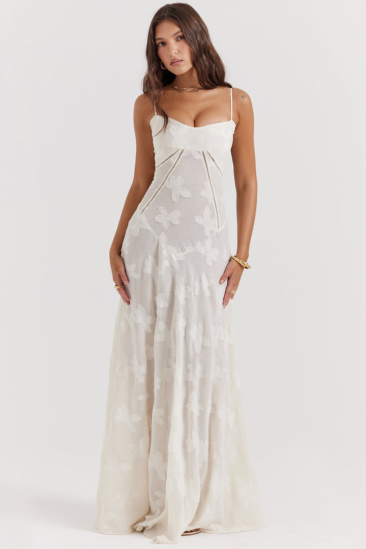 Stilla | Elegante Maxi Kjole Med Smuk Drapering