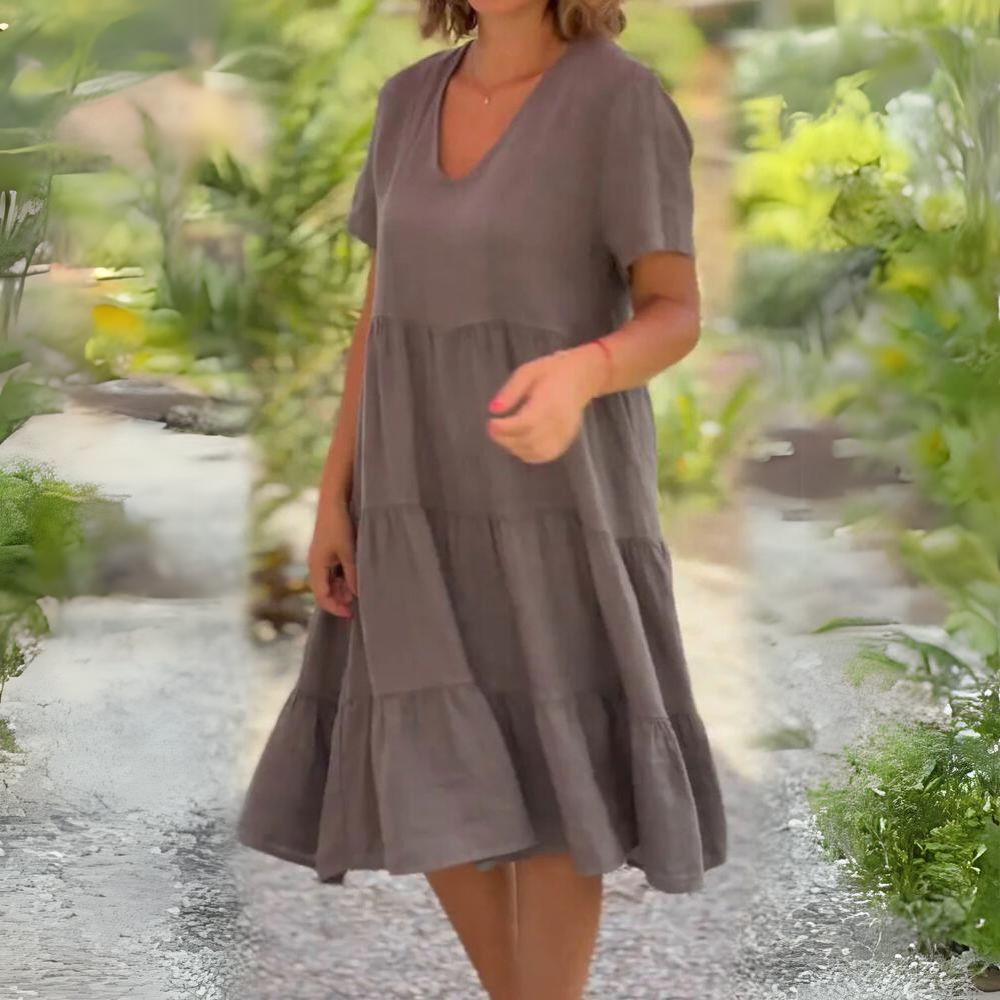 Stilla | Afslappet Kjole Af Hamp