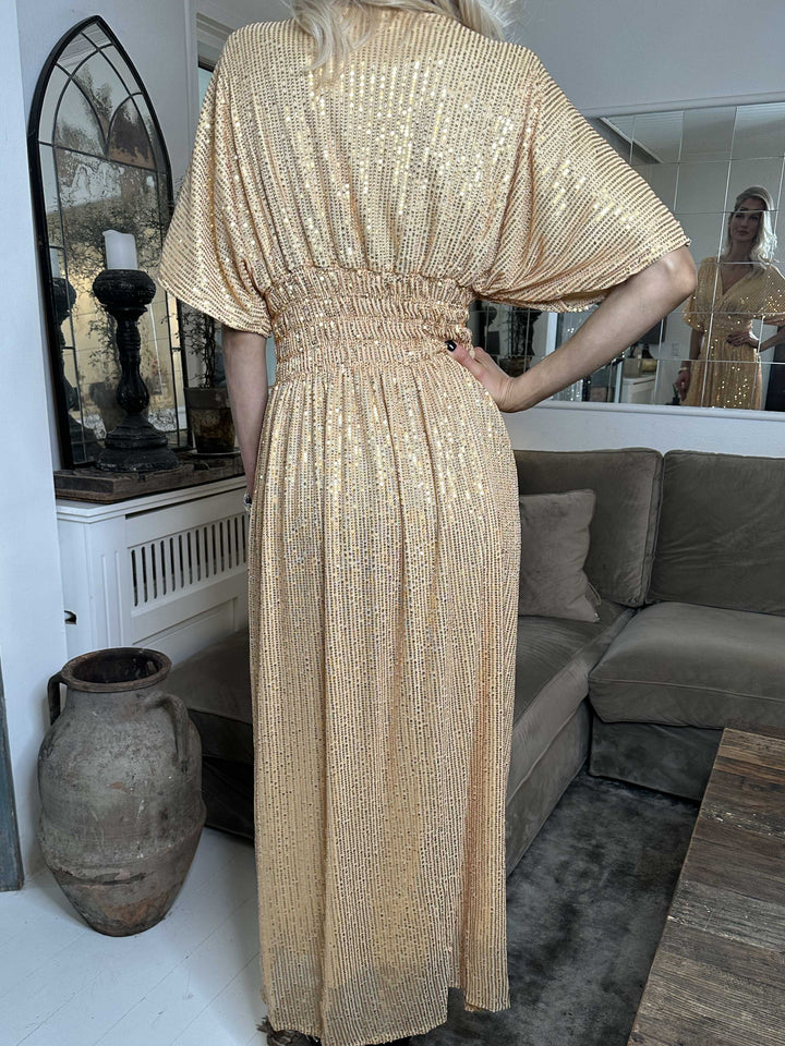 Stilla | Elegante Paillettenkjole Lang