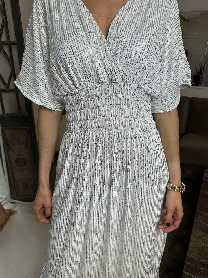 Stilla | Elegante Paillettenkjole Lang