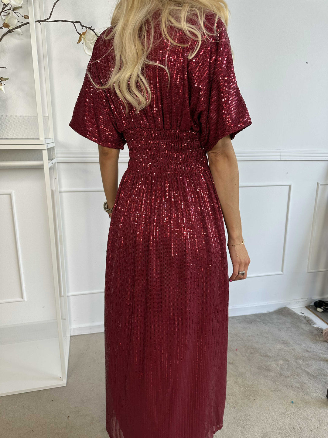 Stilla | Elegante Paillettenkjole Lang