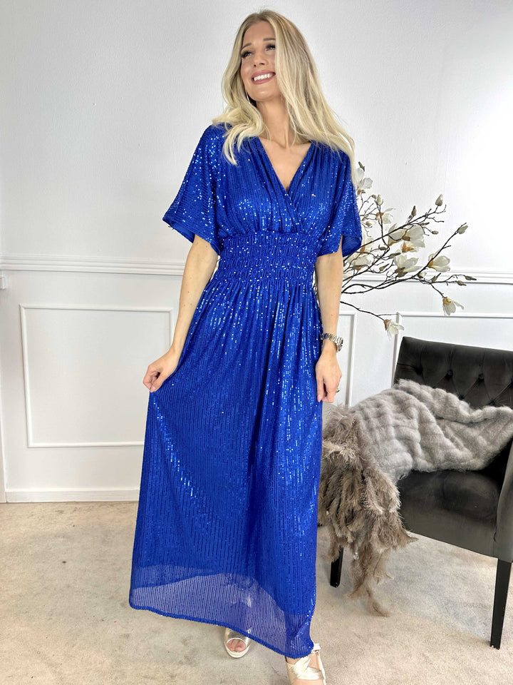 Stilla | Elegante Paillettenkjole Lang