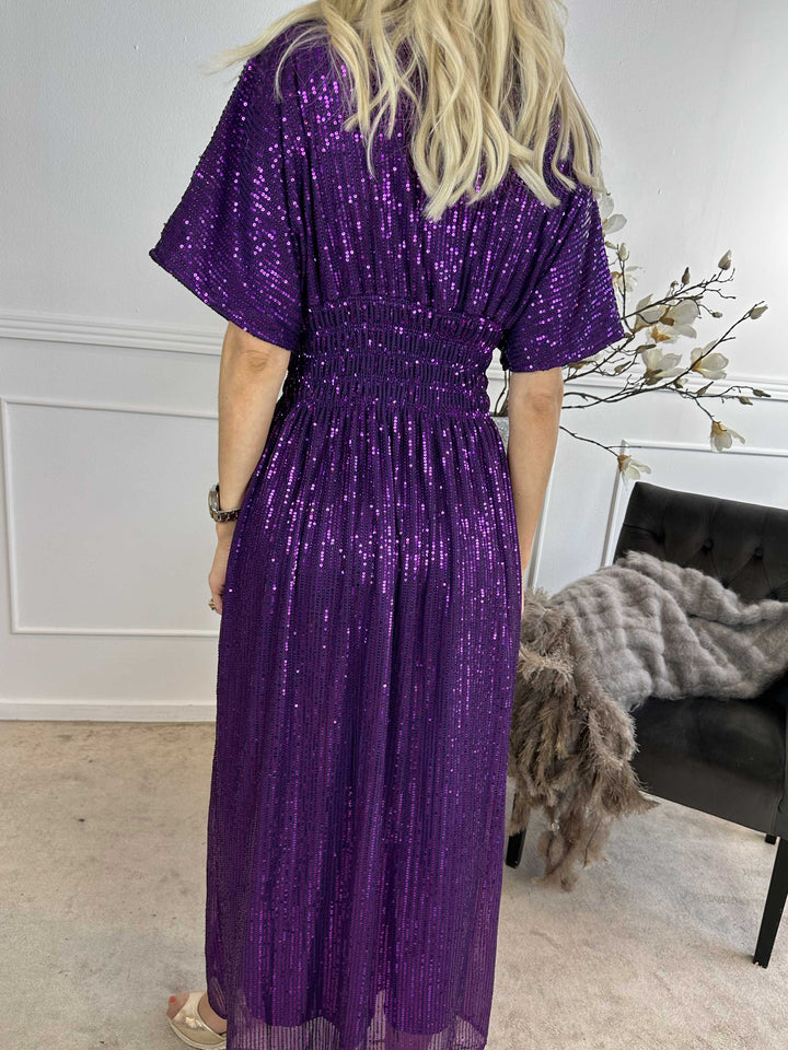 Stilla | Elegante Paillettenkjole Lang