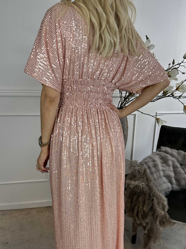 Stilla | Elegante Paillettenkjole Lang