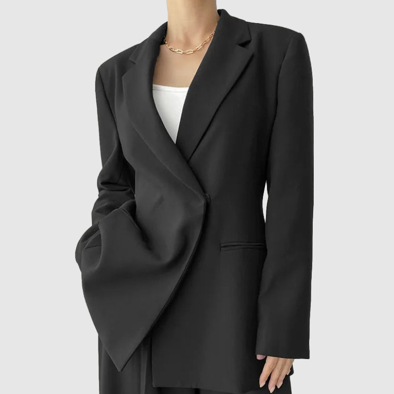 Stilla | Tidløs Blazer Med Faldende Revers