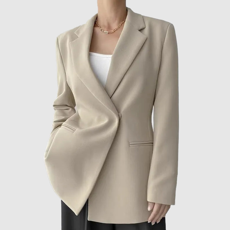 Stilla | Tidløs Blazer Med Faldende Revers