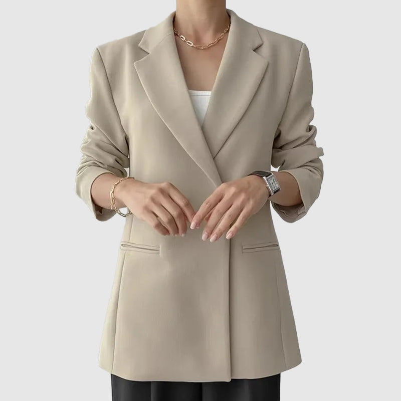 Stilla | Tidløs Blazer Med Faldende Revers