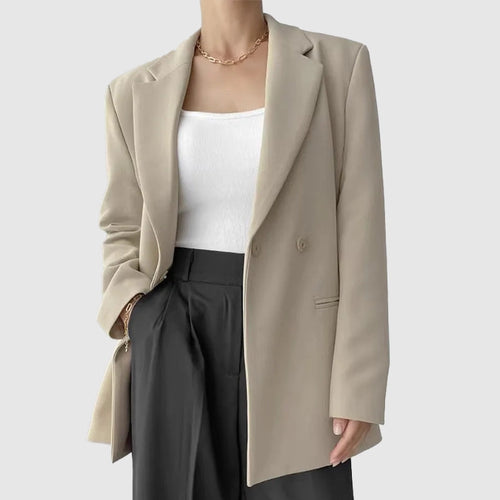 Stilla | Tidløs Blazer Med Faldende Revers