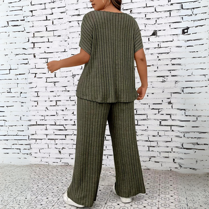 Stilla | Behagelig To-delt Loungebluse